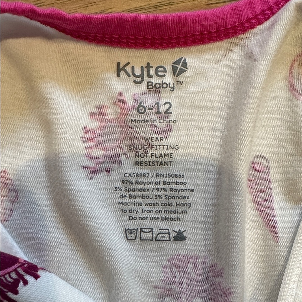 Kyte Baby Romper- Raspberry Shell - Picture 3 of 3